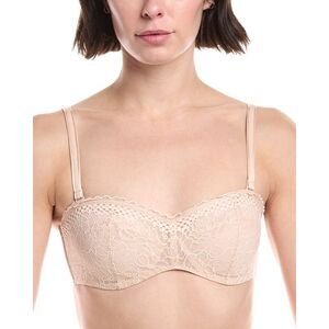 Passionata Womens  Wired Padded Strapless Bra, Beige